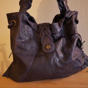 Eggplant Purple Junior Drake Tote